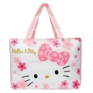 Tote Bag Cherry Blossom Hello Kitty (Lunch Bag)