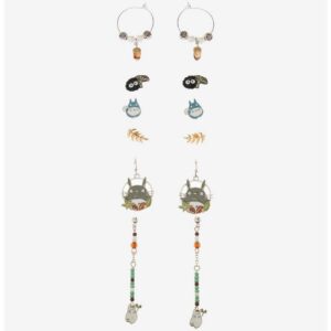 Studio Ghibli My Neighbor Totoro Earring Set