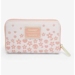 Loungefly Sanrio Kuromi & My Melody Floral Zip Wallet